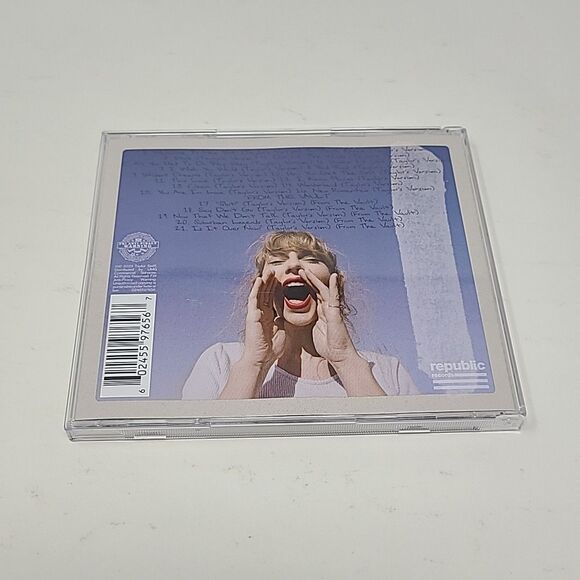 Taylor Swift 1989 Taylor's Version Crystal Skies Blue Edition CD - Picture 4 of 4